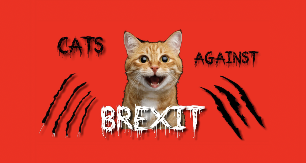 Join Cats Against Brexit Mayhem on facebook